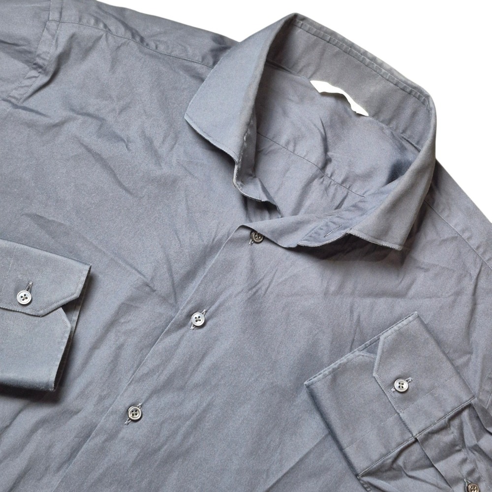 Suitsupply Men's‎ XL Dress Shirt Navy Button Up Long Sleeve Classic